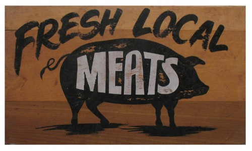 BBQ Wood Sign