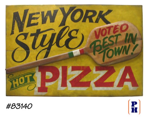 New York Pizza Sign