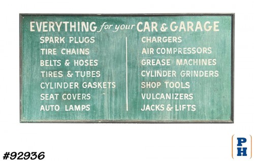 Automotive Sign