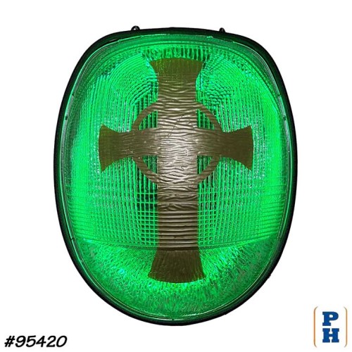 Lighted Sign, Lamp Post Head