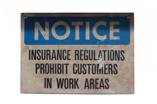 Work Place Sign