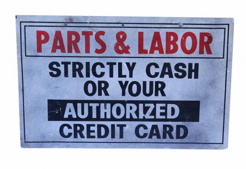 Automotive Sign