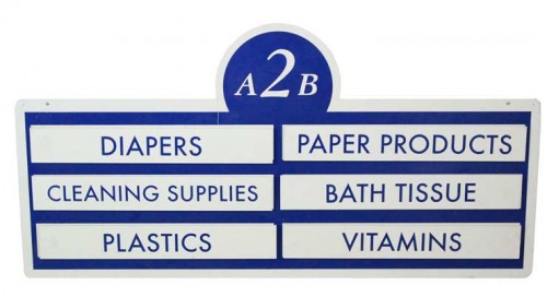 Aisle Sign
