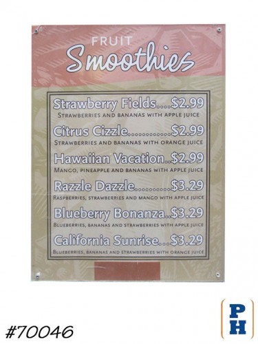 Menu Board