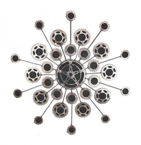 Bicycle Parts Wall Decor