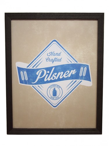 Sign, Pilsner Beer