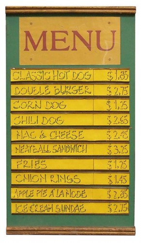 Menu Board