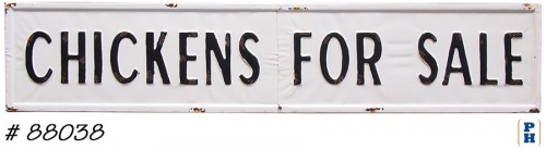 Chickens For Sale Sign
