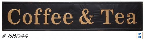 Coffee & Tea Sign