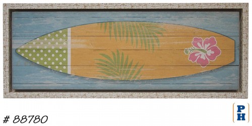 Surfboard Wall Decor - Sign