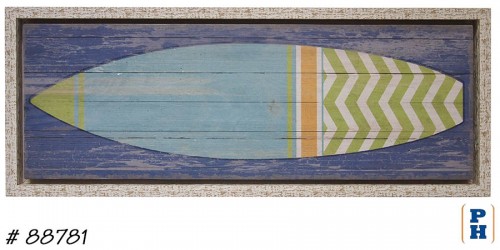 Surfboard Wall Decor - Sign