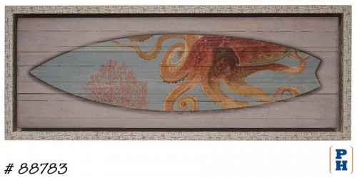 Surfboard Wall Decor - Sign
