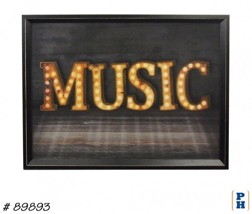 Music Print Wall Decor
