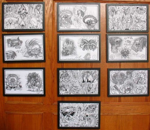 Cleared Tattoo Artwork