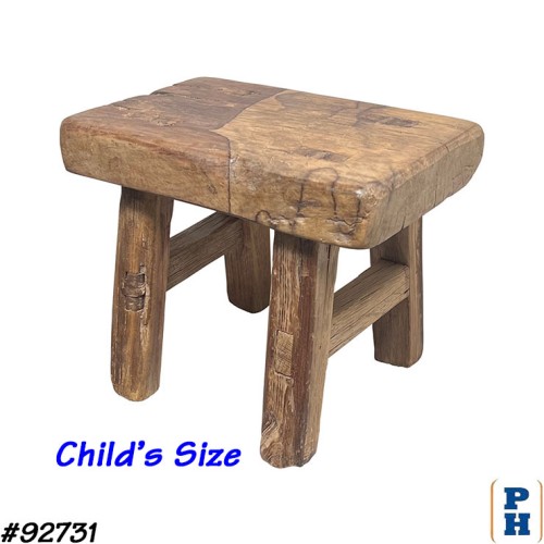 Milking Stool, Child`s Size