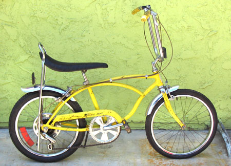 yellow banana bike