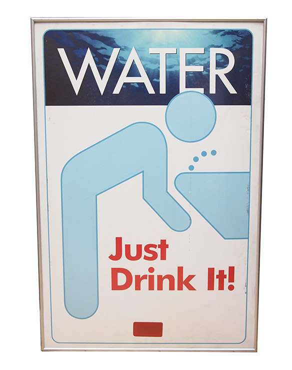 Drinking Fountain Sign in Assort. Signs