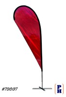 Teardrop - Parking Lot Flag