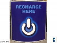 Airport Sign, Charging Station