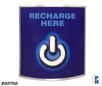 Airport Sign, Charging Station