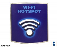 Airport Sign, Wi-Fi Hotspot