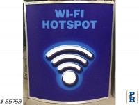 Airport Sign, Wi-Fi Hotspot