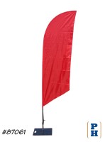 Teardrop - Parking Lot Flag
