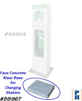 Car Charging Station Riser Base