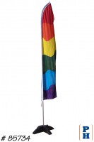 Teardrop - Parking Lot Flag