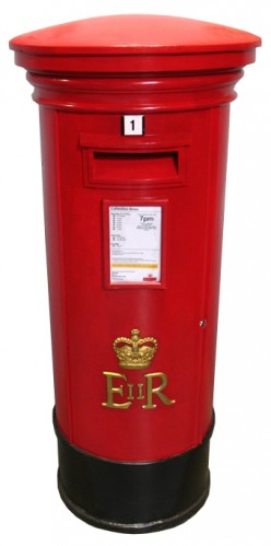 english - british mailbox