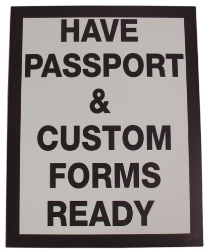 airport sign