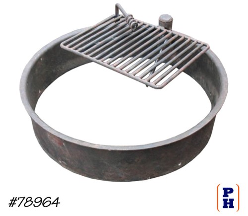 Campsite Barbecue Fire Ring