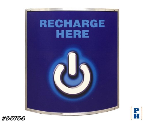 Airport Sign, Charging Station