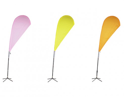 Teardrop - Parking Lot Flag