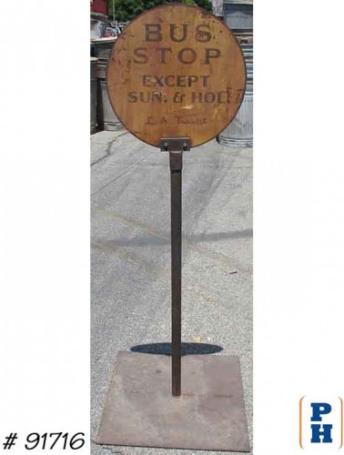Traffic Sign with Stand