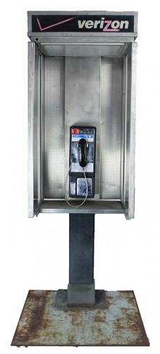 payphone pedestal