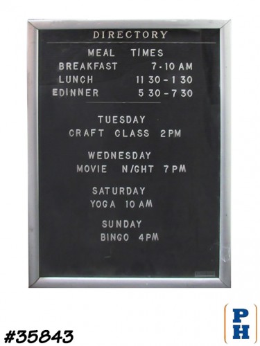 Directory Board