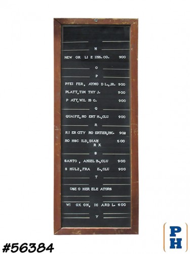 Directory Board