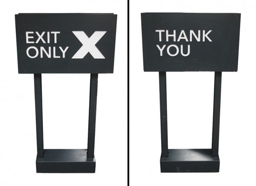 Drive Thru Sign