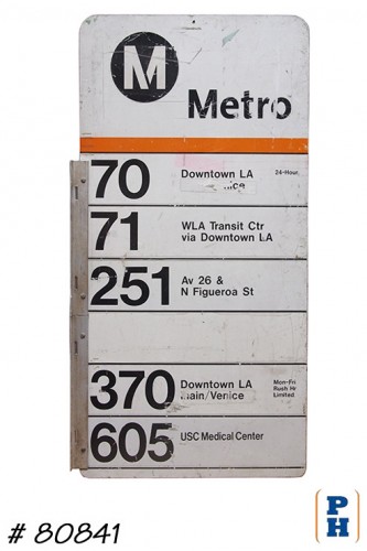 Bus Stop Sign