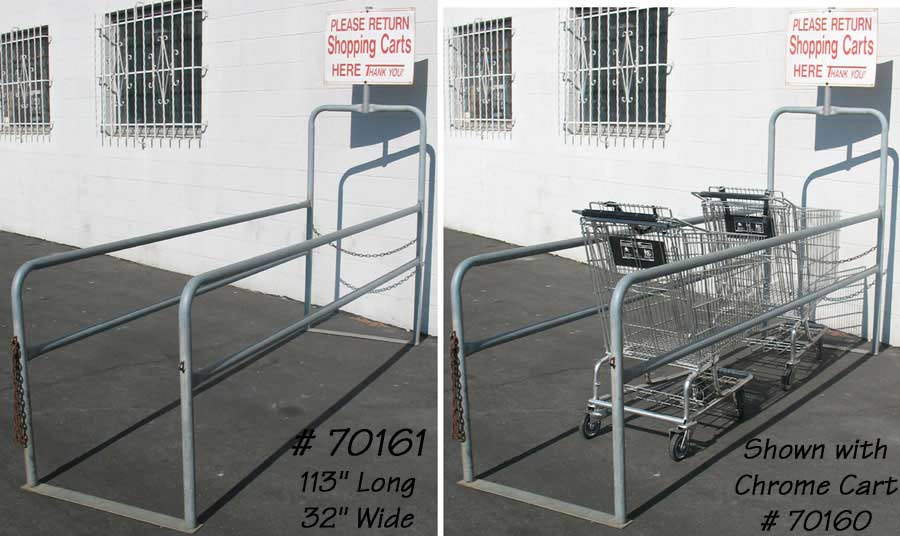 Shopping Cart Corral in All Supermarket