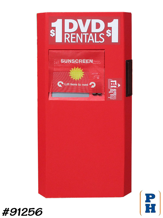 DVD Vending Machine in All Supermarket