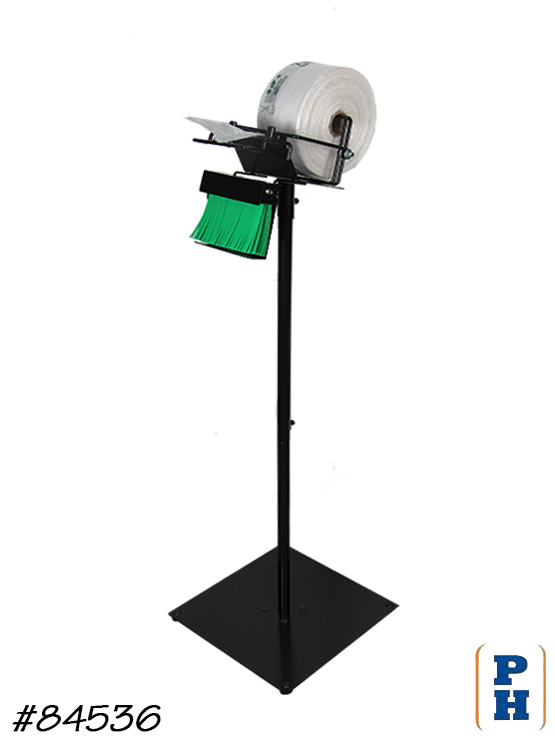 Produce Bag Rack Holder Front Mount 