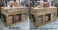 Kitchen Island - Display Cabinet