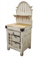 Hutch with Cutting Board