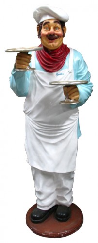 Chef - Baker, Lifesize Figure