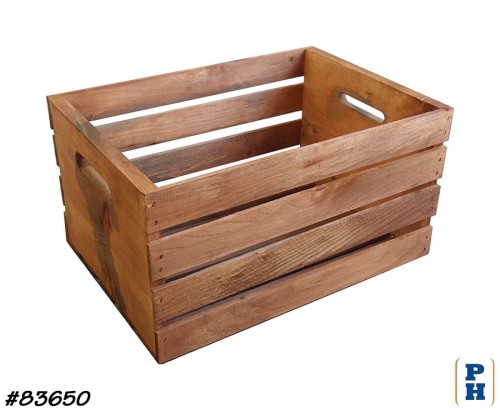 Wood Carry Crate