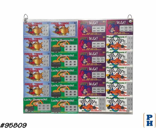 Lottery Scratchers Display