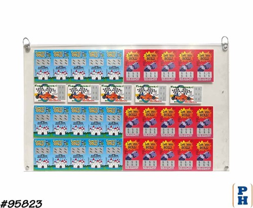 Lottery Scratchers Display