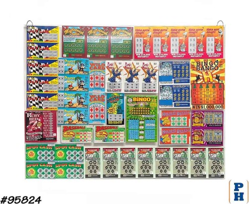Lottery Scratchers Display
